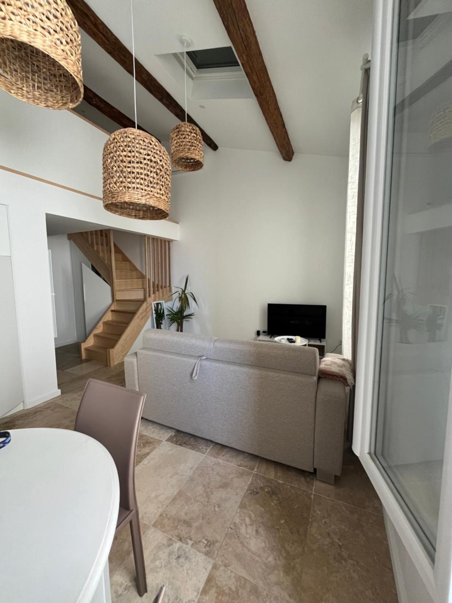 L Appartement Sete Magnifique Duplex Climatise Exterior foto